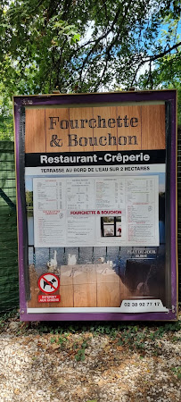 Menu / carte de Fourchette et Bouchon à Dordives