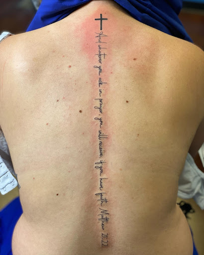 Explore ghostface tattoo ideas, creative tattoo ideas in Modesto, available at Inkwell Tattoo