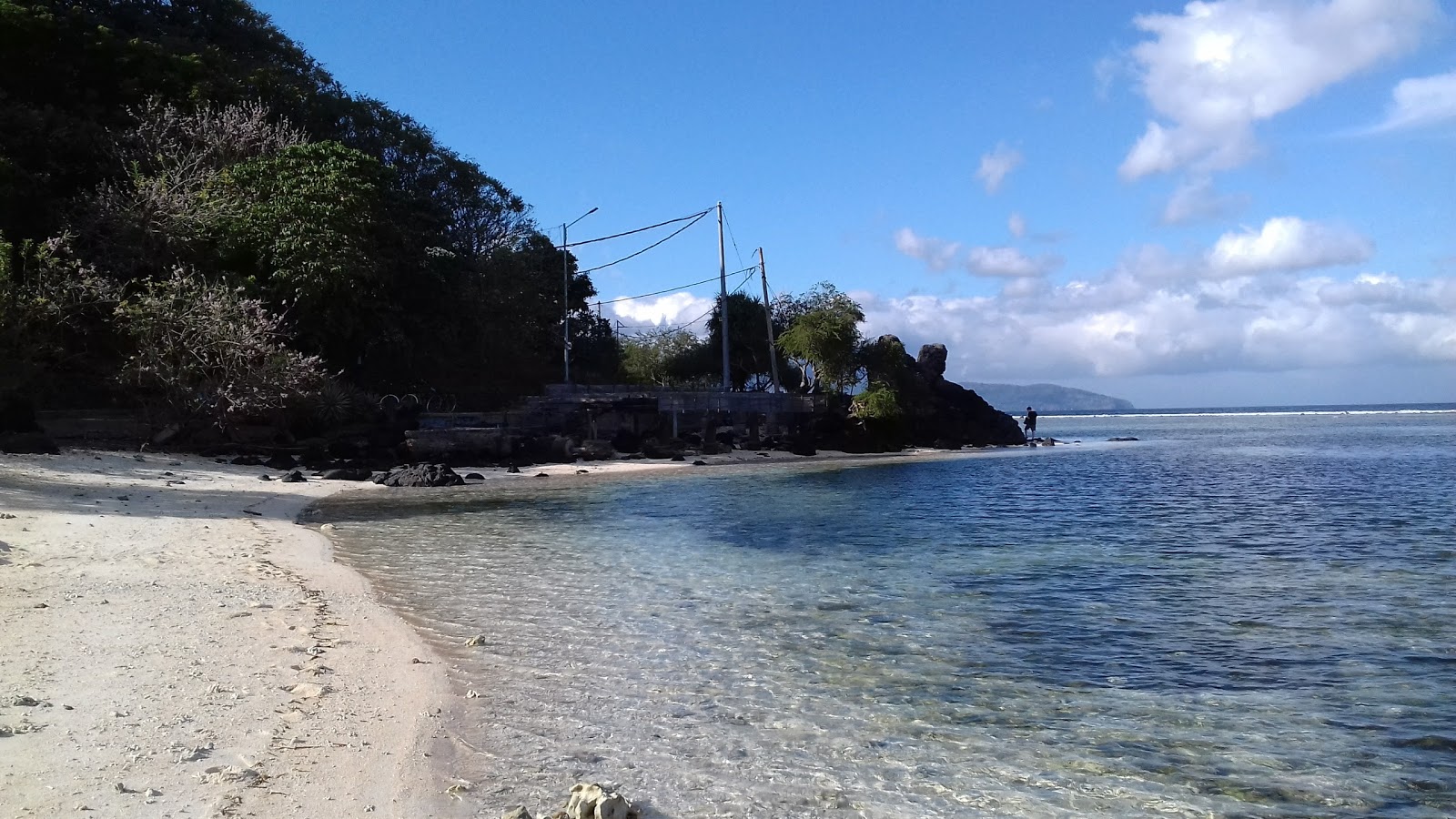 Foto de Gili Trawangan Sunset Beach y el asentamiento