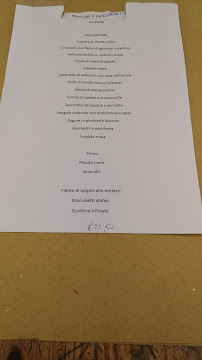 Carte du Bar Peccati Di Gola Di Marcucci Marco & C. Sas à Ancona