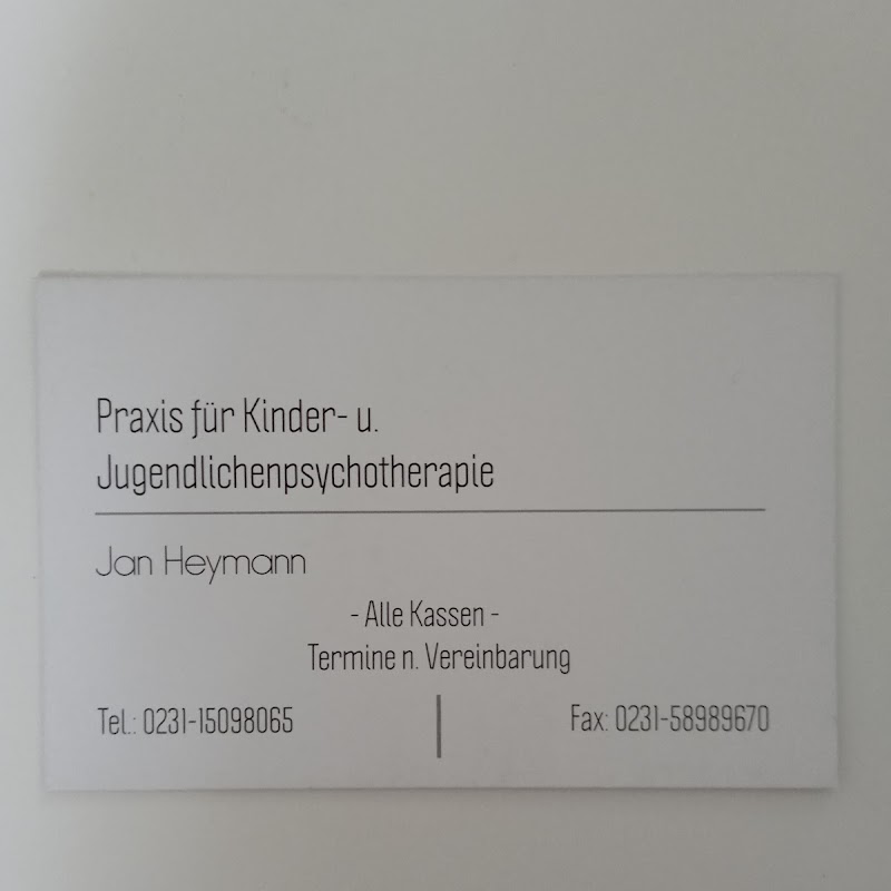 Praxis für Kinder- u. Jugendlichenpsychotherapie Jan Heymann