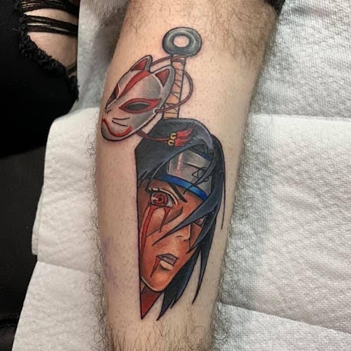 Explore bluebird tattoo ideas, creative tattoo ideas in Lake Villa, available at Eternal Tiger Tattoo