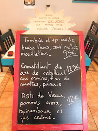 Menu du Restaurant L'Atypik à Grenoble