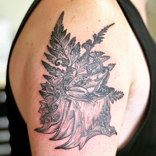Explore dotwork tattoo ideas, creative tattoo ideas in Fort Collins, available at Meadowlark Tattoo