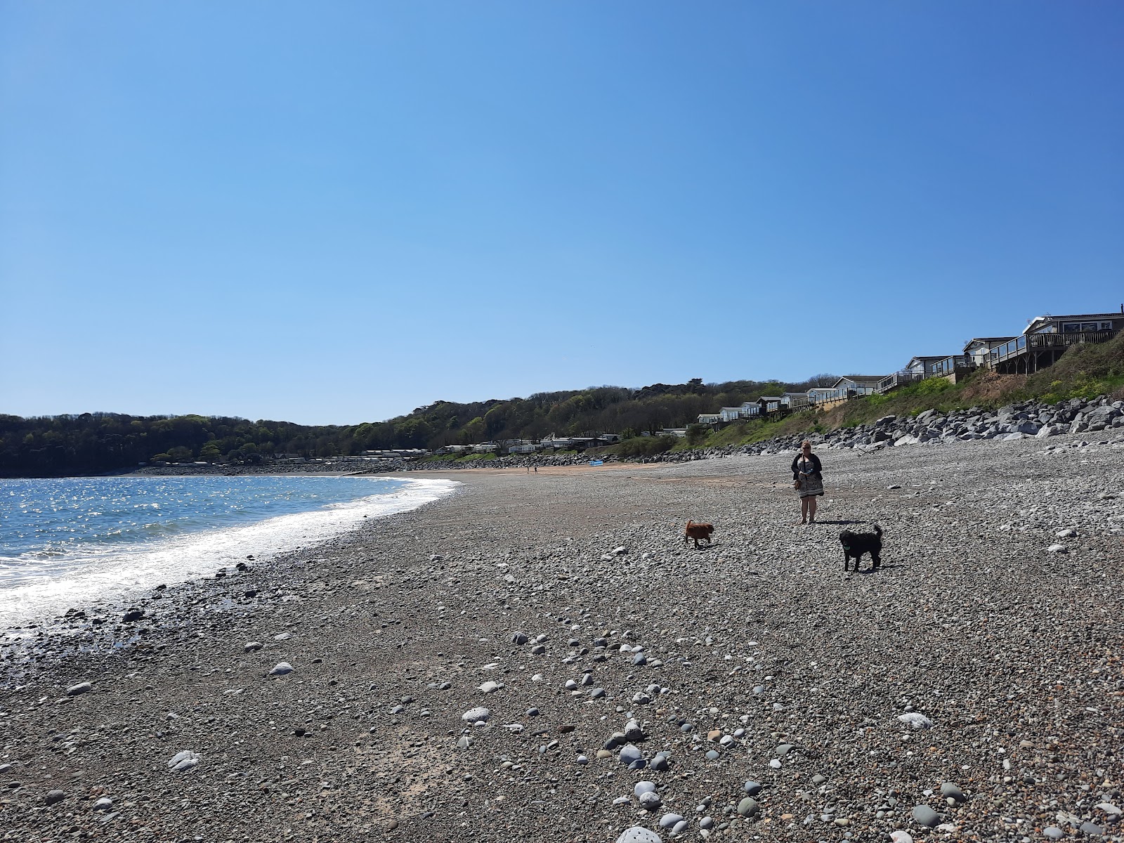 Foto di Spiaggia di Lydstep con molto pulito livello di pulizia