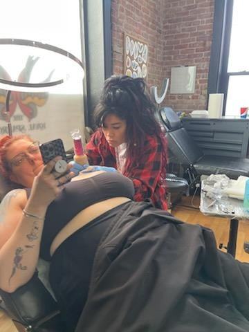 Explore lakers tattoo ideas, creative tattoo ideas in Belgrade, available at The Loyal Sparrow Tattoo and Piercing