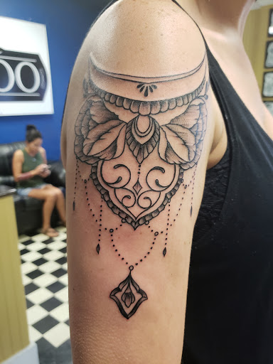 Explore cover up tattoo ideas for men, creative tattoo ideas in Fort Smith, available at No. 7 Tattoo Co.