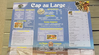 Menu / carte de Cap Au Large à Gujan-Mestras