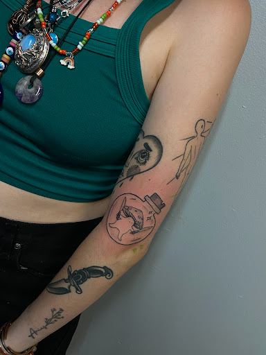 Explore forearm lion tattoo ideas, creative tattoo ideas in Idaho Falls, available at Sinner Tattoo Studio