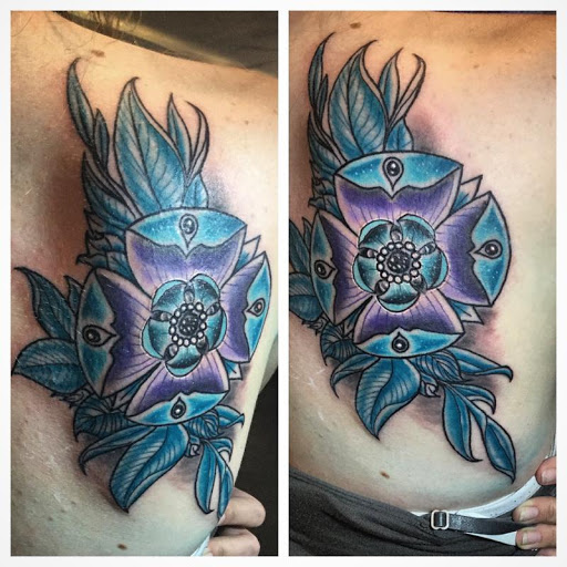 Explore rock n roll tattoo ideas, creative tattoo ideas in Tucson, available at Sacred Art Tattoo Studio