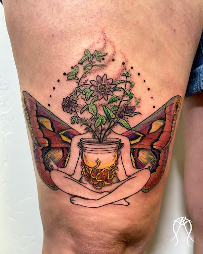 Explore ally tattoo ideas, creative tattoo ideas in Scipio Center, available at Ace of Wands Private Tattoo & Tarot Studio . Appointment Only