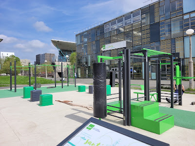 Aire de street workout à Champs-sur-Marne