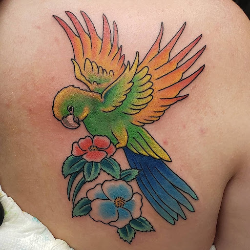 Explore jackalope tattoo ideas, creative tattoo ideas in Ocala, available at Black Lotus Tattoo & Art Gallery Inc