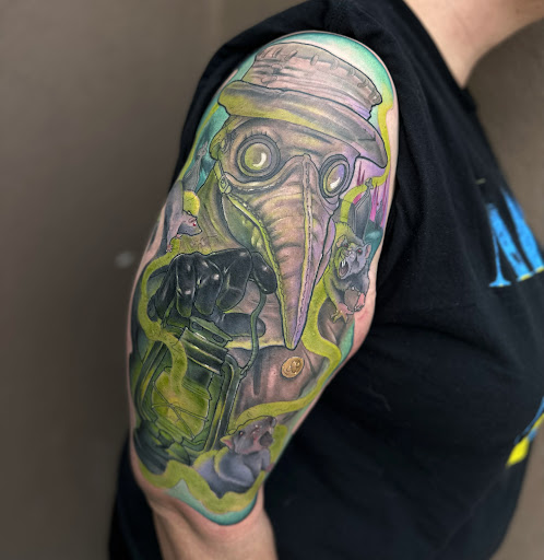 Explore lost tattoo ideas, creative tattoo ideas in Prescott, available at BlackGold Tattoo