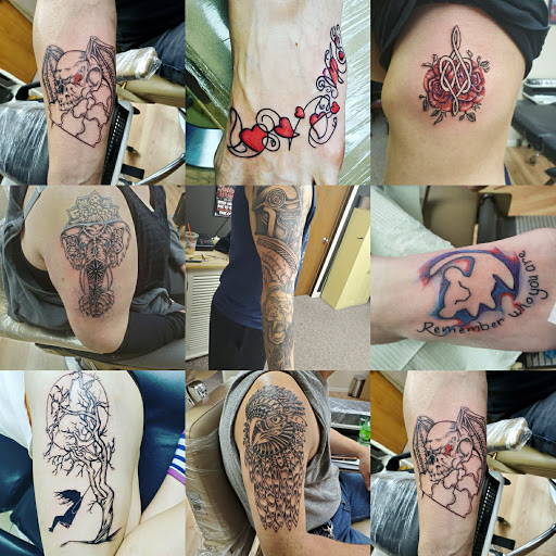 Explore ankle flower tattoo ideas, creative tattoo ideas in Plymouth, available at Twisted Ink LLC