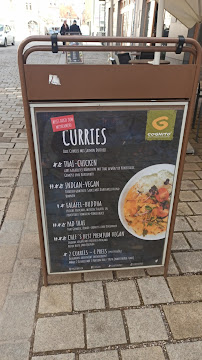 Cognito à Erfurt menu