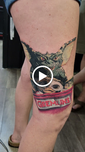 Explore moto tattoo ideas, creative tattoo ideas in Largo, available at Alchemy Tattoos and Body Piercings