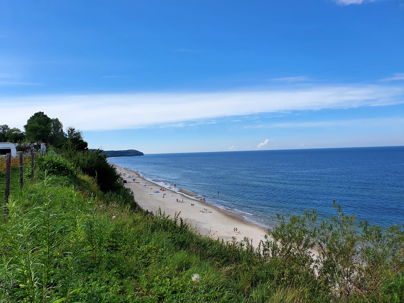 Chlapowo Beach'in fotoğrafı uçurumlarla desteklenmiş