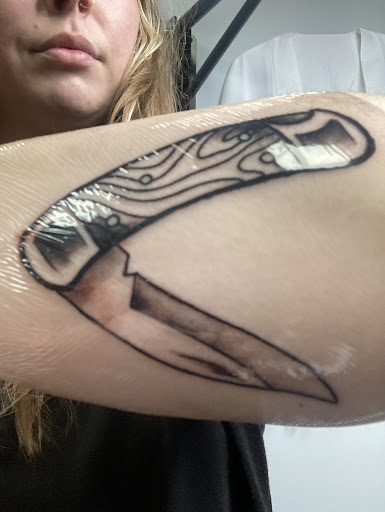 Explore business card size tattoo ideas, creative tattoo ideas in Providence, available at F.I.N.A.O. Ink Tattoo Company