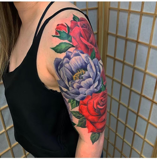 Tattoo Shop «San Antonio Rose Tattoo», reviews and photos, 320 Kitty Hawk Rd, Universal City, TX 78148, USA