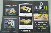 Menu du SUSHI BE à Saint-Julien-en-Born