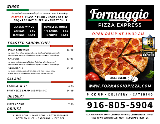Formaggio Pizza Express image
