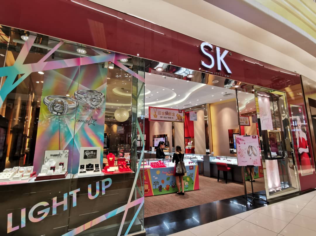 SK Jewellery AEON Bandaraya Melaka