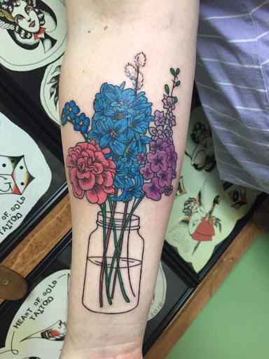 Explore forearm tattoos for women ideas, creative tattoo ideas in Campbellsville, available at Green River Tattoo Company