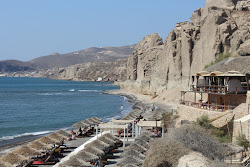 Theros beach'in fotoğrafı biraz temiz temizlik seviyesi ile