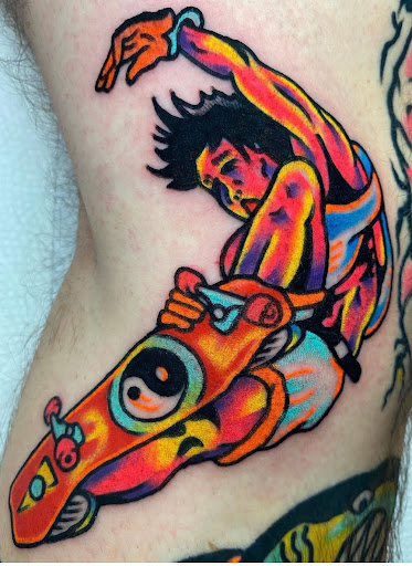 Explore mid arm tattoo ideas, creative tattoo ideas in Hendersonville, available at Revival Tattoo Company