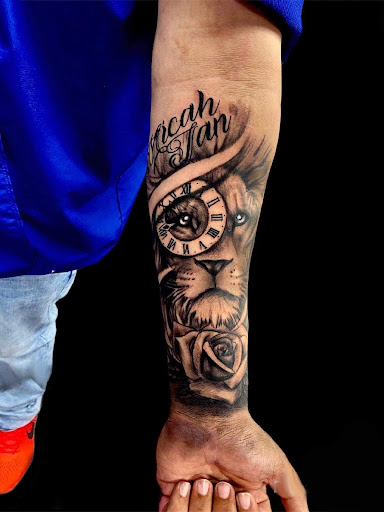 Explore butterfly tattoo placement ideas, creative tattoo ideas in Dallas, available at Refined Ink Tattoo Studio