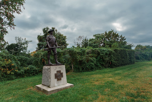 The Hiker Statue