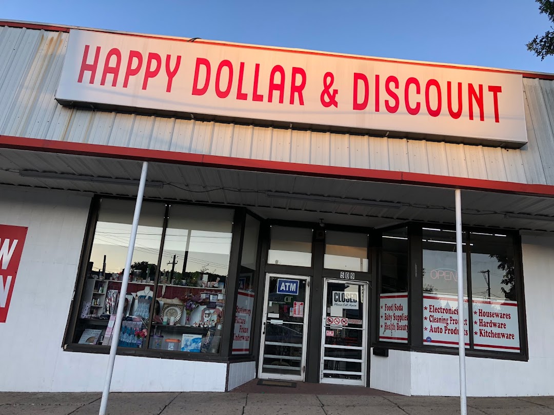 Happy Dollar And Discount