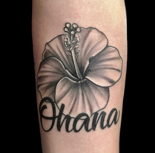 Explore dragon head tattoo ideas, creative tattoo ideas in Kailua Kona, available at Packing Ink Tattoos