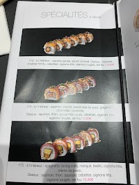 Restaurant de sushis SuAndShi Toulon à Toulon (la carte)