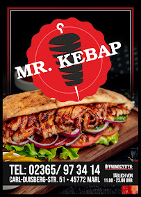 Menu / carte de Mr. Kebap à Marl