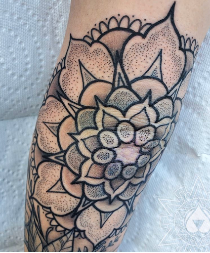 Explore spine tattoo ideas for females, creative tattoo ideas in Wichita Falls, available at Firme Copias Tattoo shop