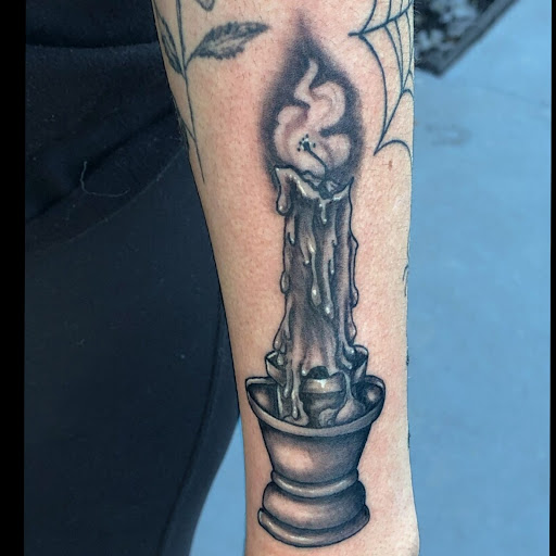 Explore chess piece tattoo ideas, creative tattoo ideas in Copperas Cove, available at Black Moon Tattoo Company
