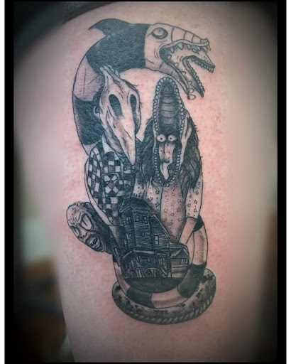 Explore tattoo ideas for men chest, creative tattoo ideas in London, available at Ink Tactician LLC
