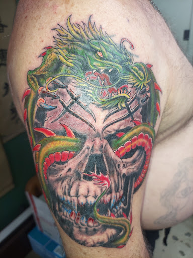 Explore first born son tattoo ideas for dad, creative tattoo ideas in Odessa, available at Little Dragon Tattoos Studio