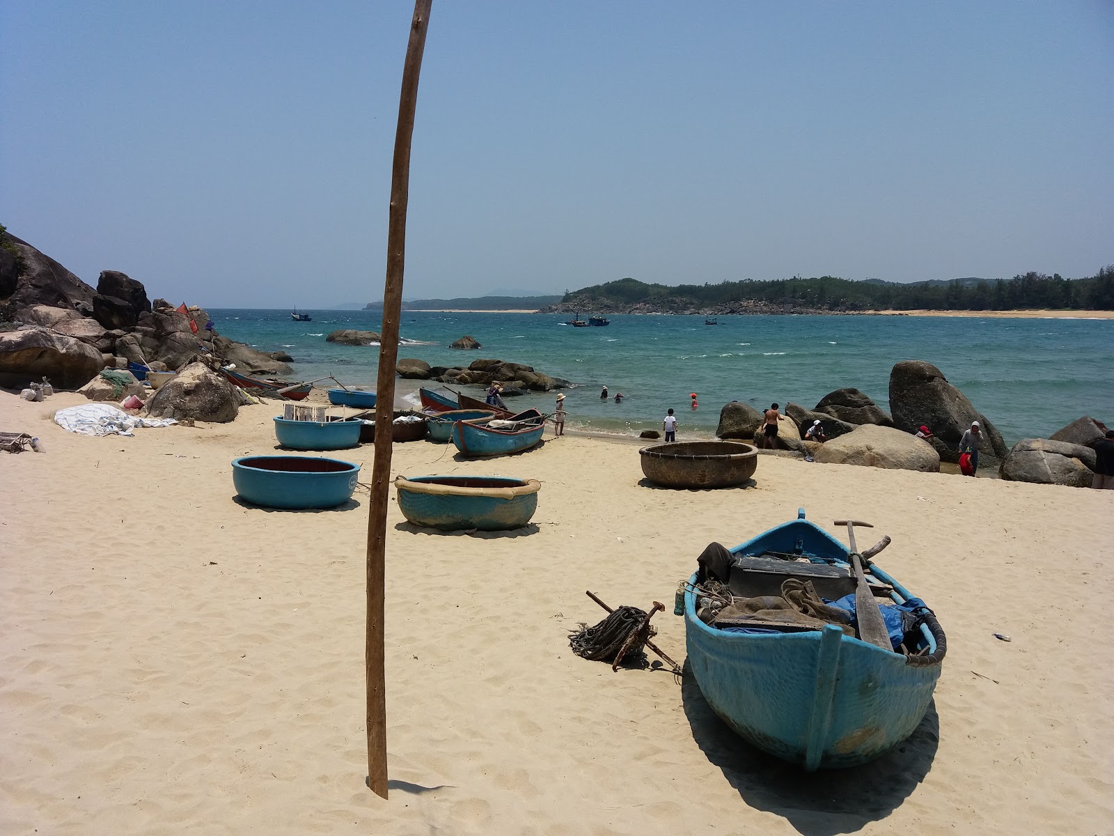 Foto av Chau Me Beach och bosättningen