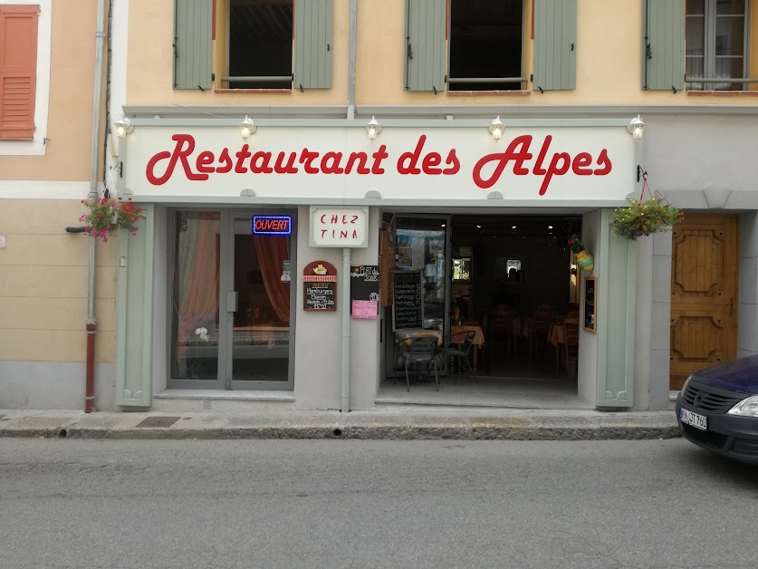 Restaurant des Alpes - Chez TINA à Castellane
