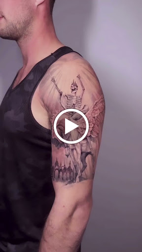 Explore small cover up tattoo ideas male, creative tattoo ideas in Kissimmee, available at Fallen Sparrow Tattoo Co