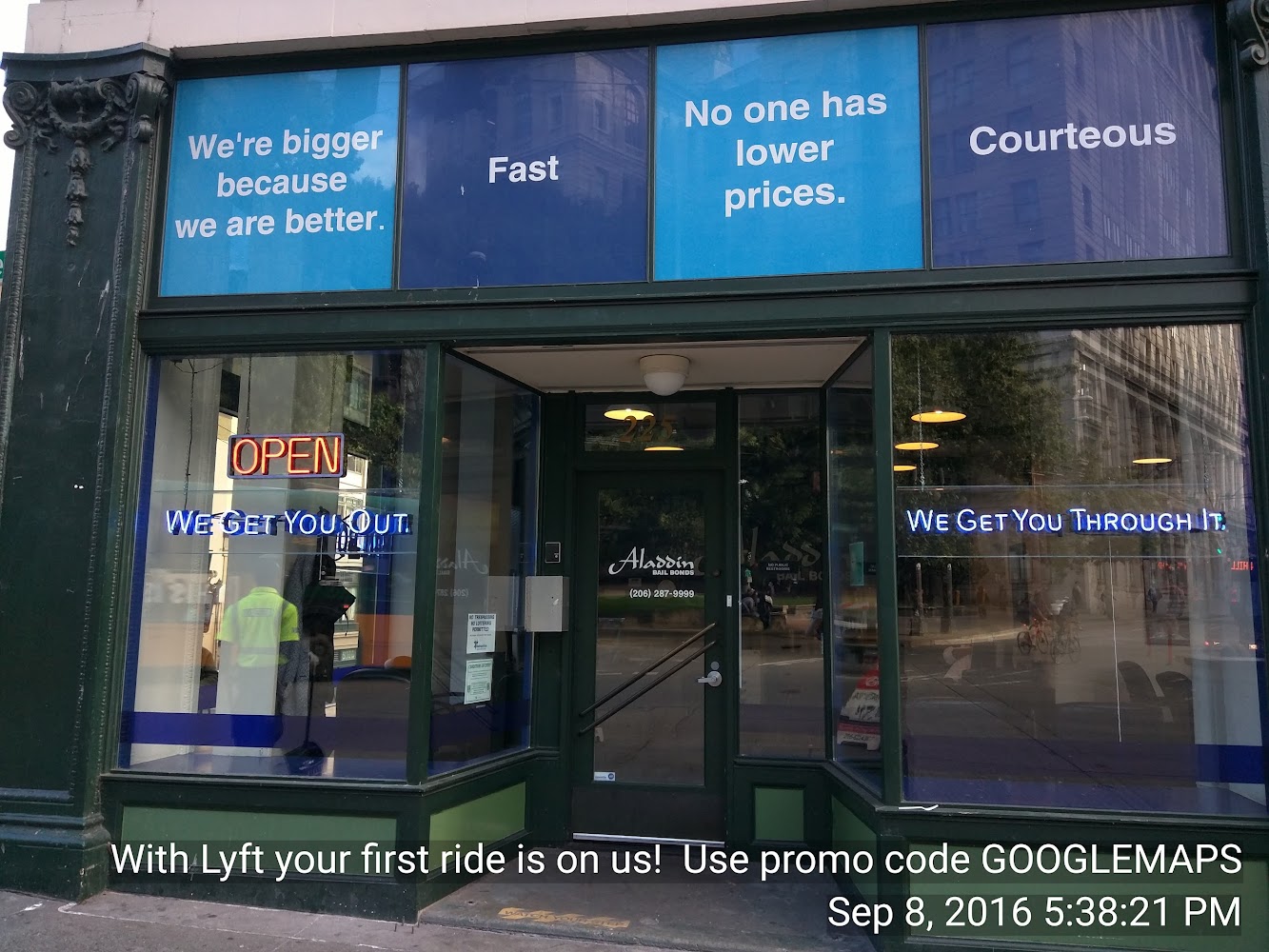 Aladdin Bail Bonds location