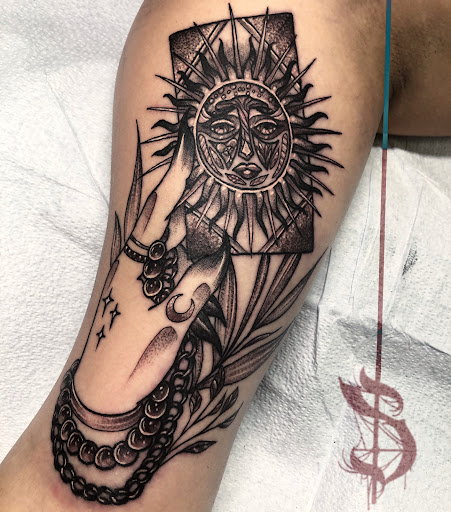 Explore tattoo ideas for women hip, creative tattoo ideas in Lopez Island, available at Soot and Bone Body Art Studio