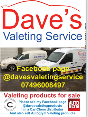Dave’s Valeting Service Open Times