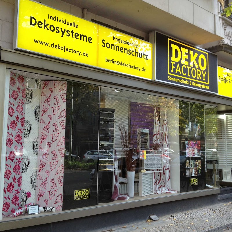 Dekofactory Berlin - Sonnenschutz und Fensterdekoration