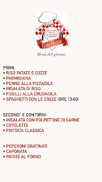 Menu du Gusteau à Bari