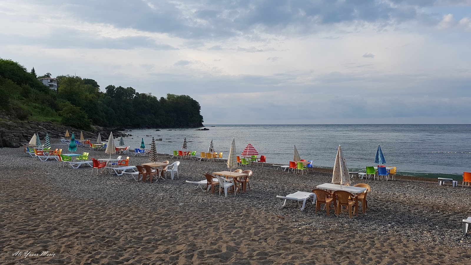 Fotografie cu Denizkizi Plaji și așezarea