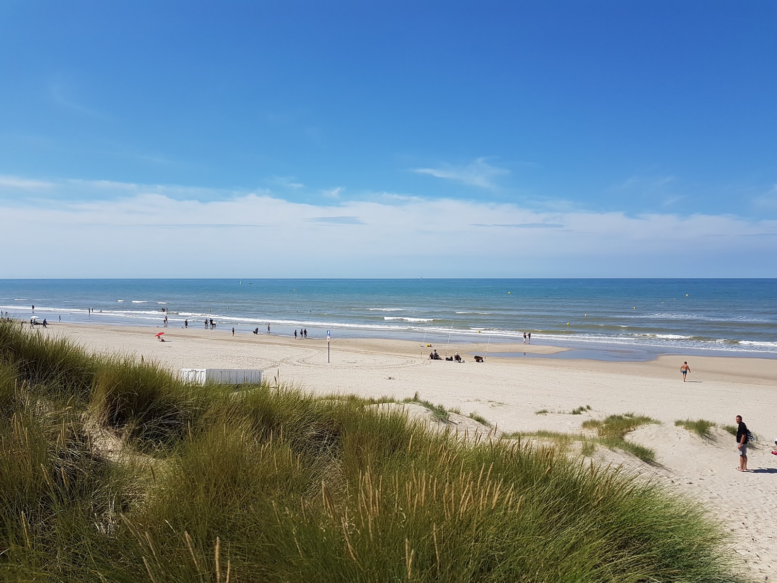 Foto de Plage Bray Dunes com reto e longo